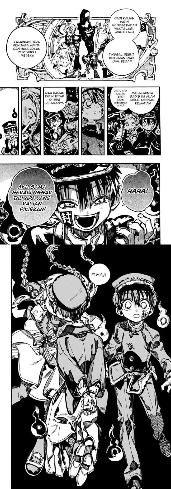 Jibaku Shounen Hanako-kun chapter 105 halaman 16