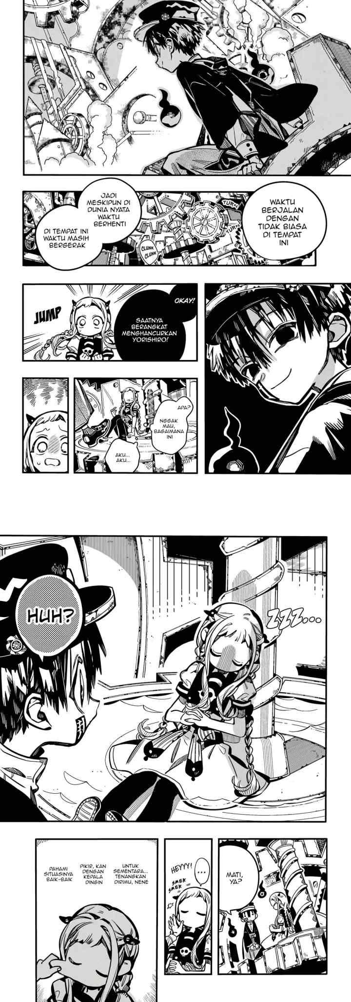 Jibaku Shounen Hanako-kun chapter 106 halaman 4