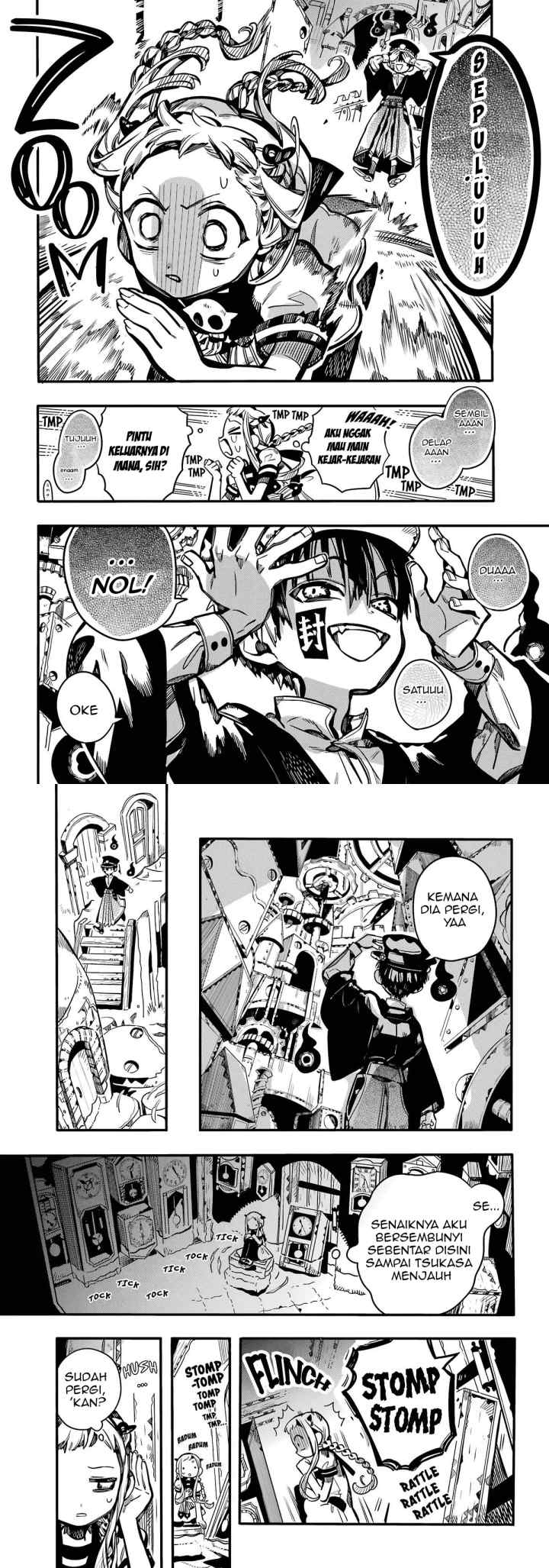 Jibaku Shounen Hanako-kun chapter 106 halaman 9