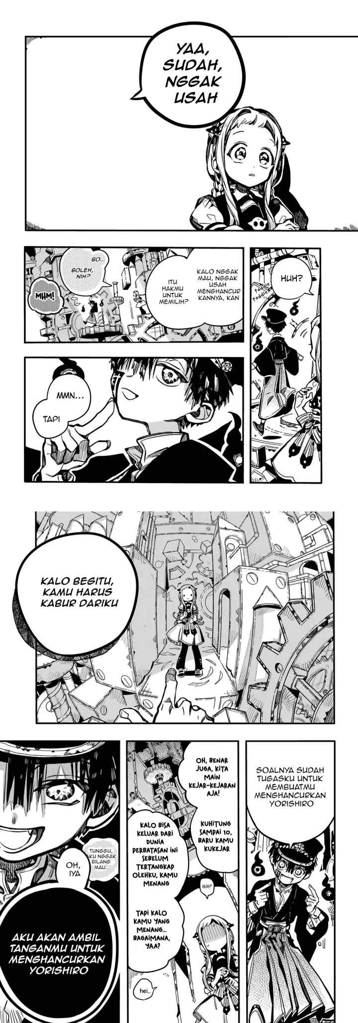 Jibaku Shounen Hanako-kun chapter 106 halaman 8