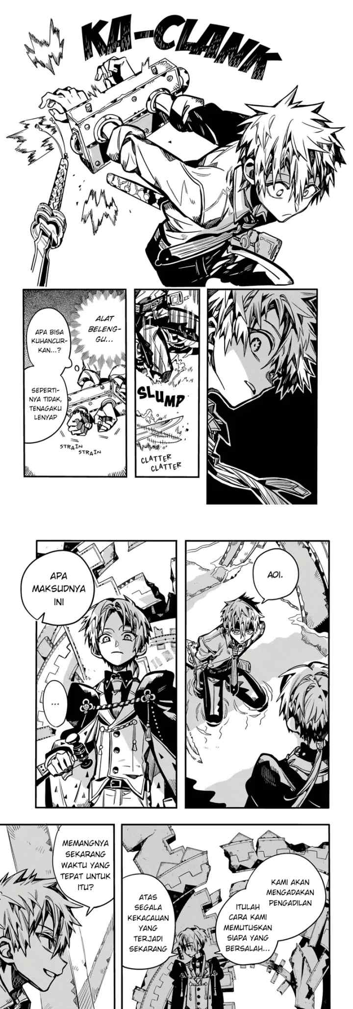 Jibaku Shounen Hanako-kun chapter 108 halaman 17