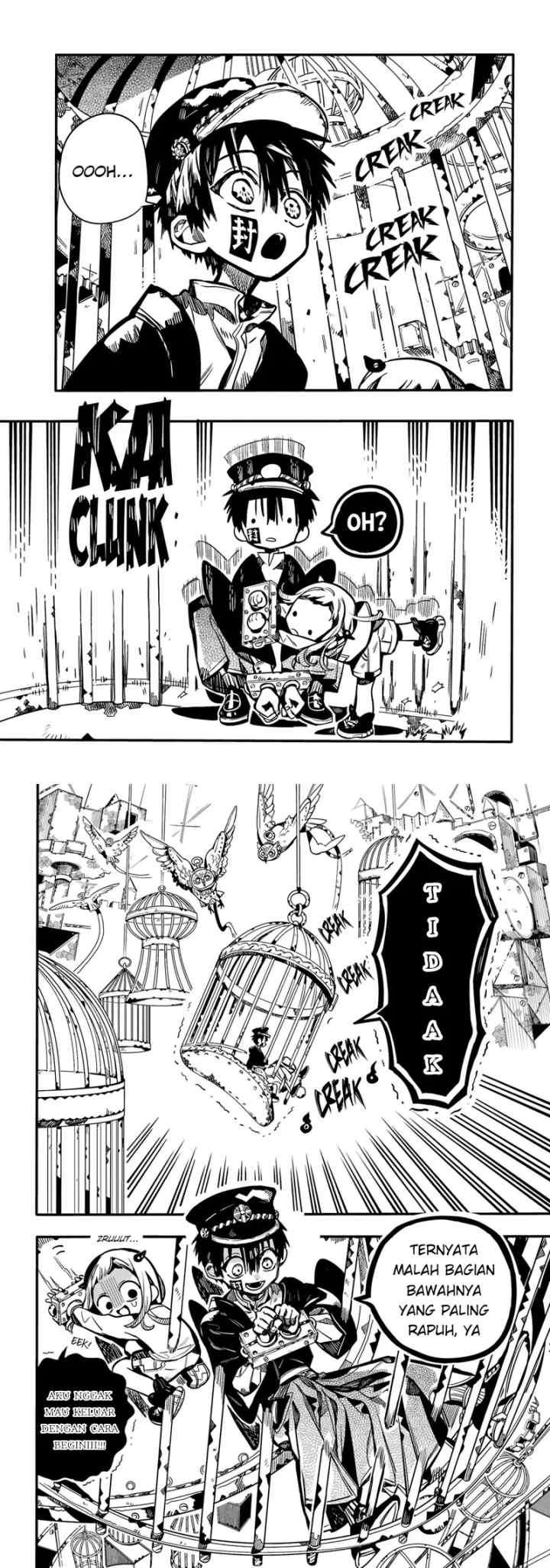 Jibaku Shounen Hanako-kun chapter 108 halaman 8