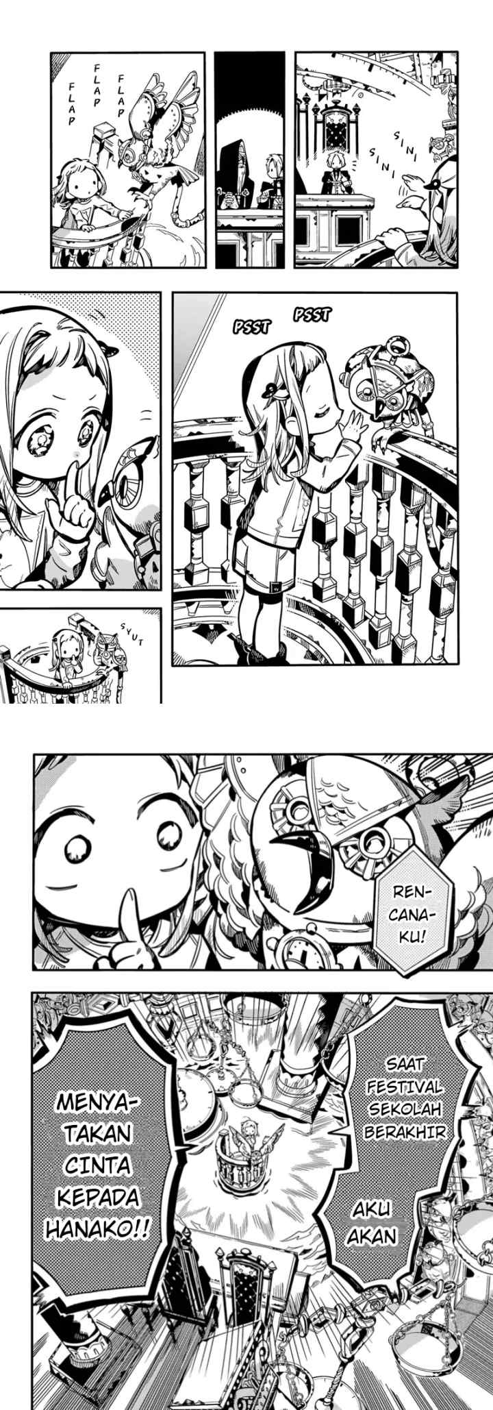 Jibaku Shounen Hanako-kun chapter 109 halaman 8