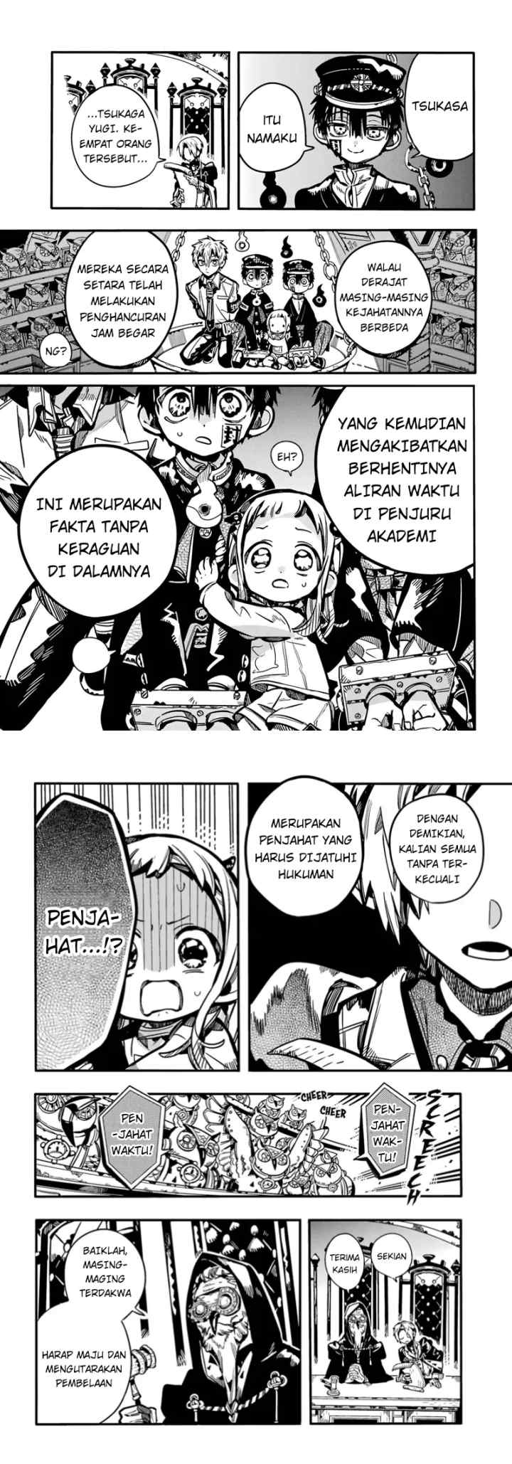 Jibaku Shounen Hanako-kun chapter 109 halaman 4