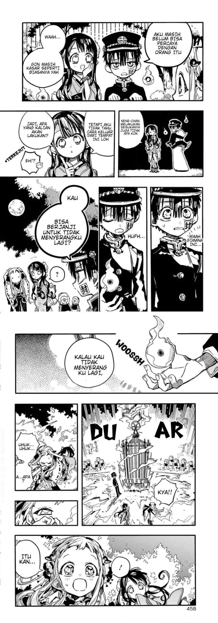 Jibaku Shounen Hanako-kun chapter 68 halaman 11