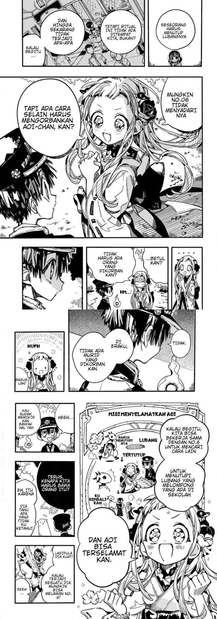 Jibaku Shounen Hanako-kun chapter 68 halaman 10