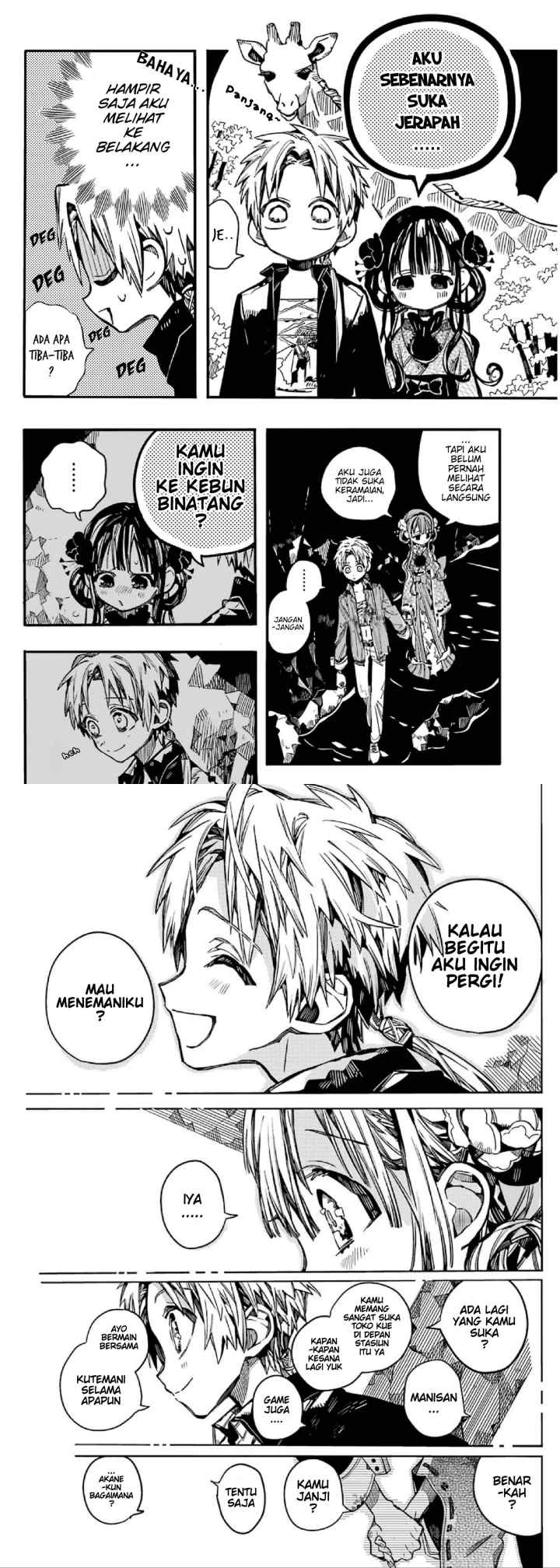 Jibaku Shounen Hanako-kun chapter 70 halaman 11