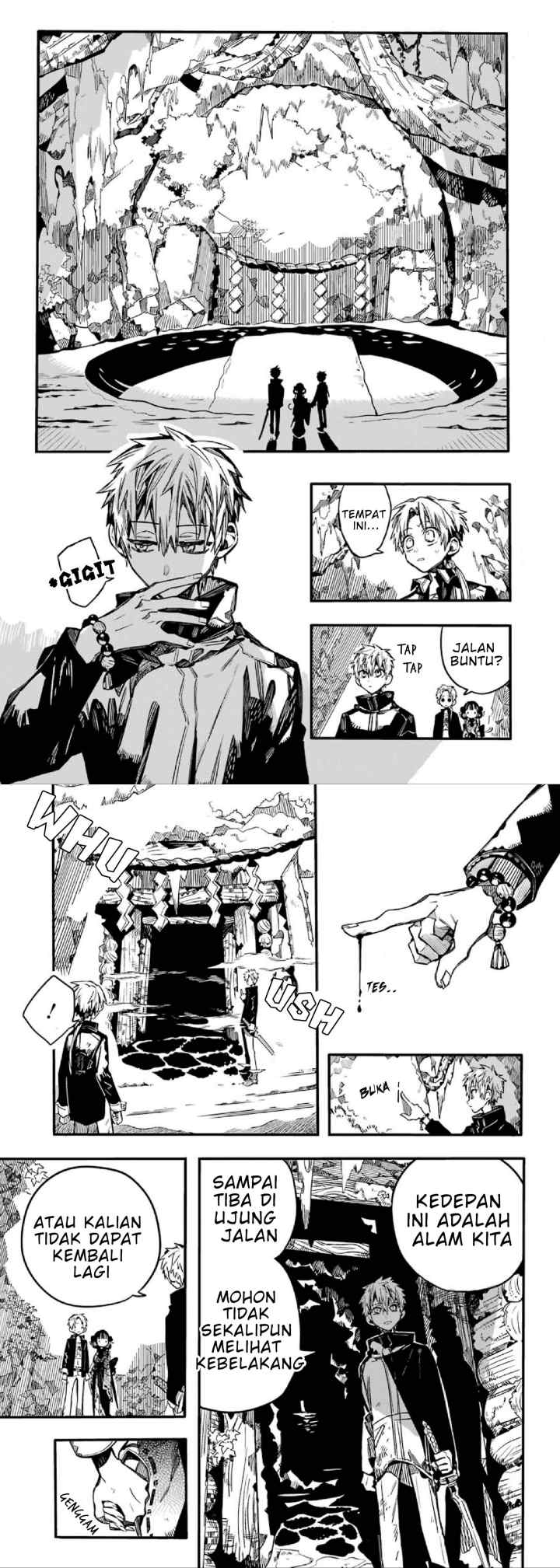 Jibaku Shounen Hanako-kun chapter 70 halaman 9