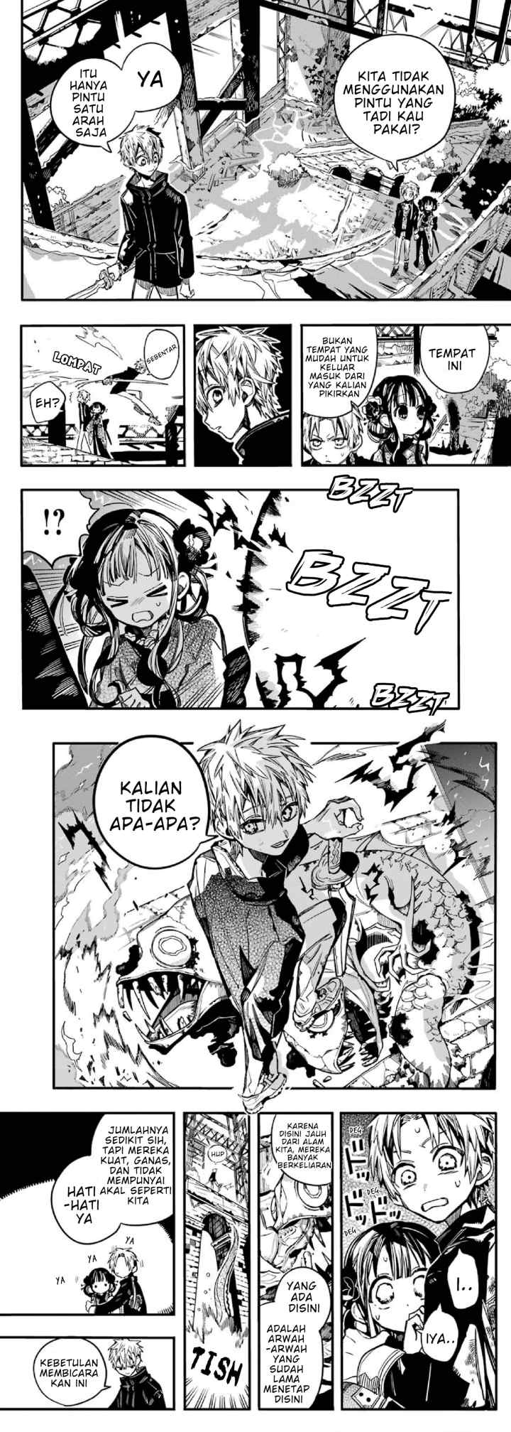 Jibaku Shounen Hanako-kun chapter 70 halaman 5