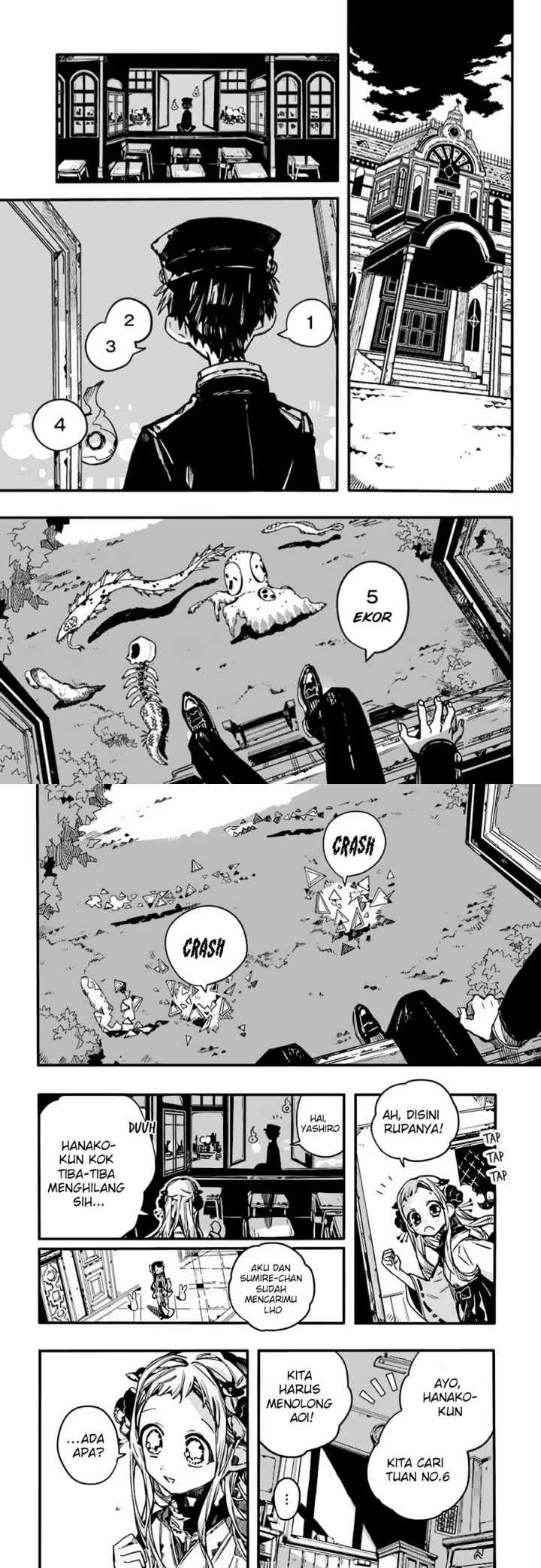 Jibaku Shounen Hanako-kun chapter 71 halaman 8