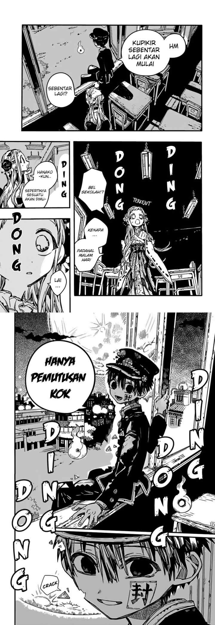 Jibaku Shounen Hanako-kun chapter 71 halaman 9