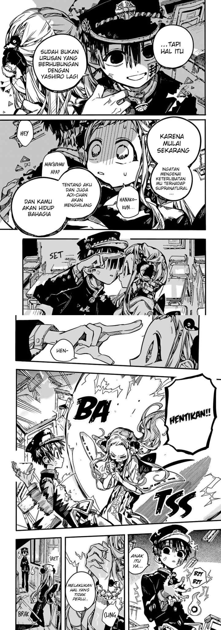 Jibaku Shounen Hanako-kun chapter 71 halaman 11