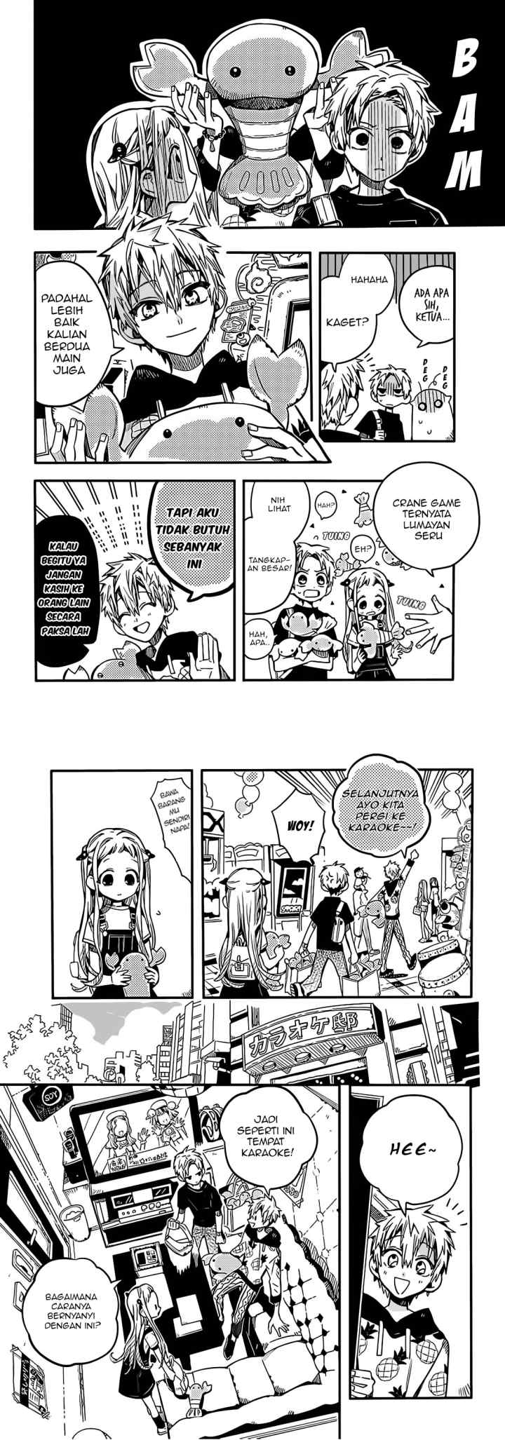 Jibaku Shounen Hanako-kun chapter 72 halaman 9