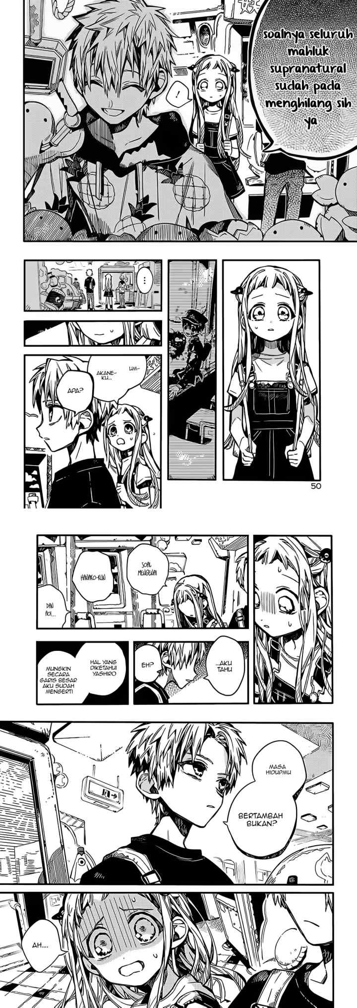 Jibaku Shounen Hanako-kun chapter 72 halaman 8