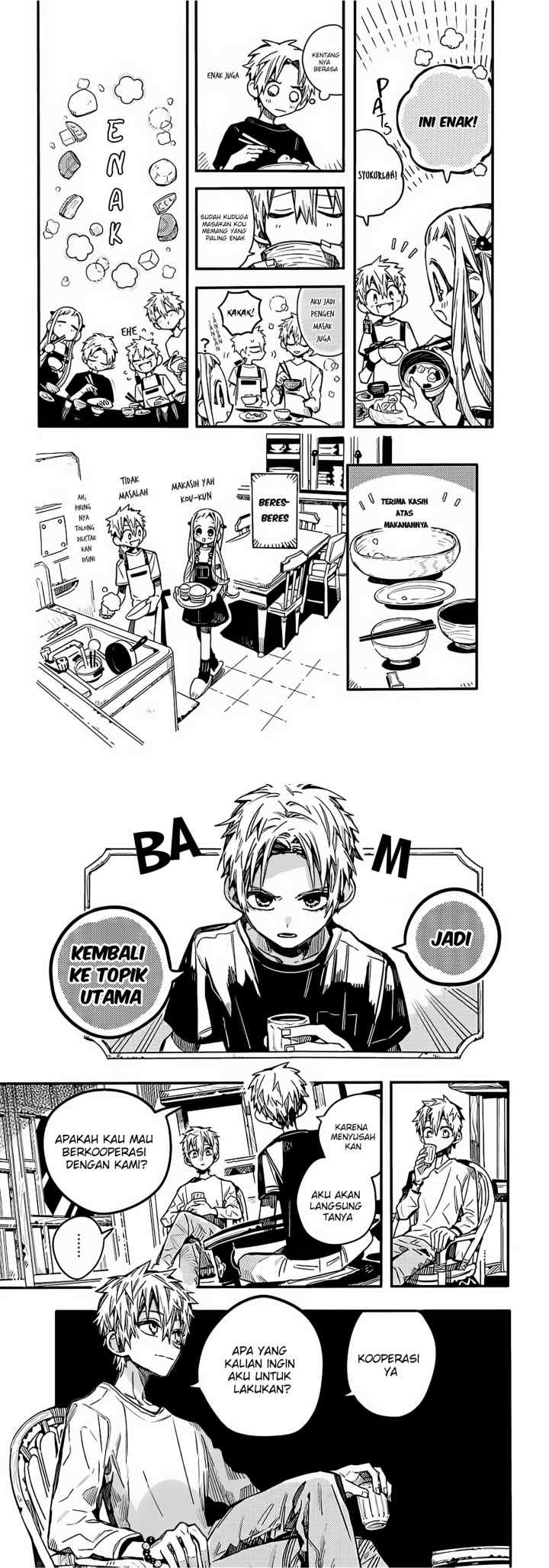 Jibaku Shounen Hanako-kun chapter 73 halaman 4