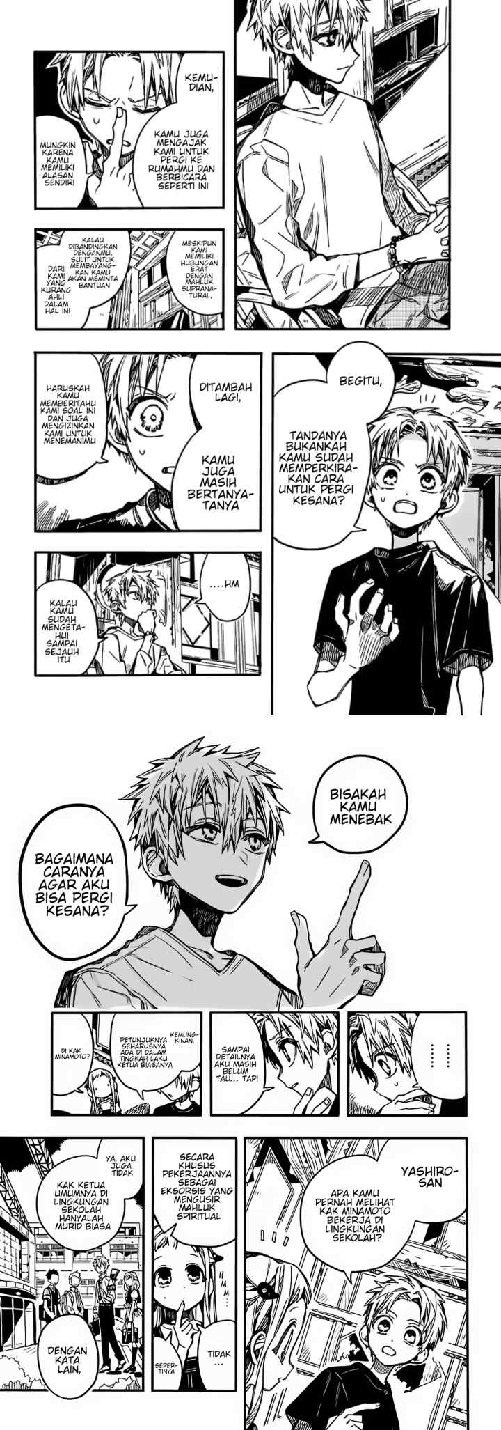 Jibaku Shounen Hanako-kun chapter 73 halaman 10