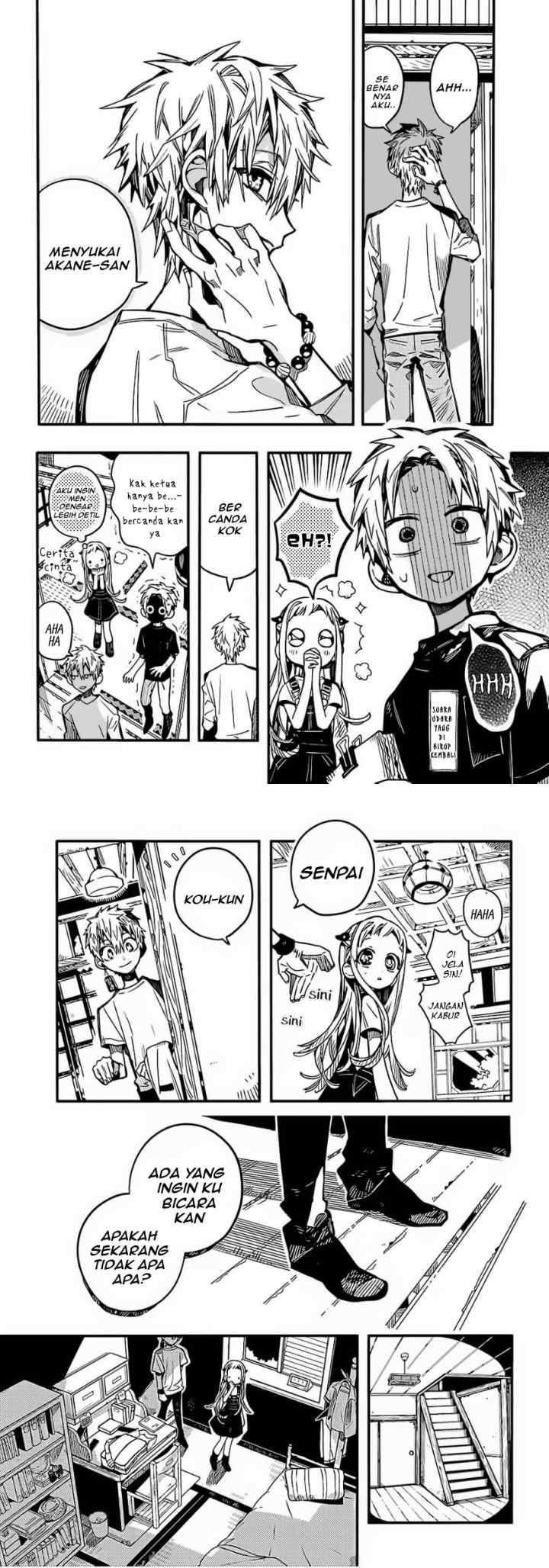 Jibaku Shounen Hanako-kun chapter 73 halaman 14