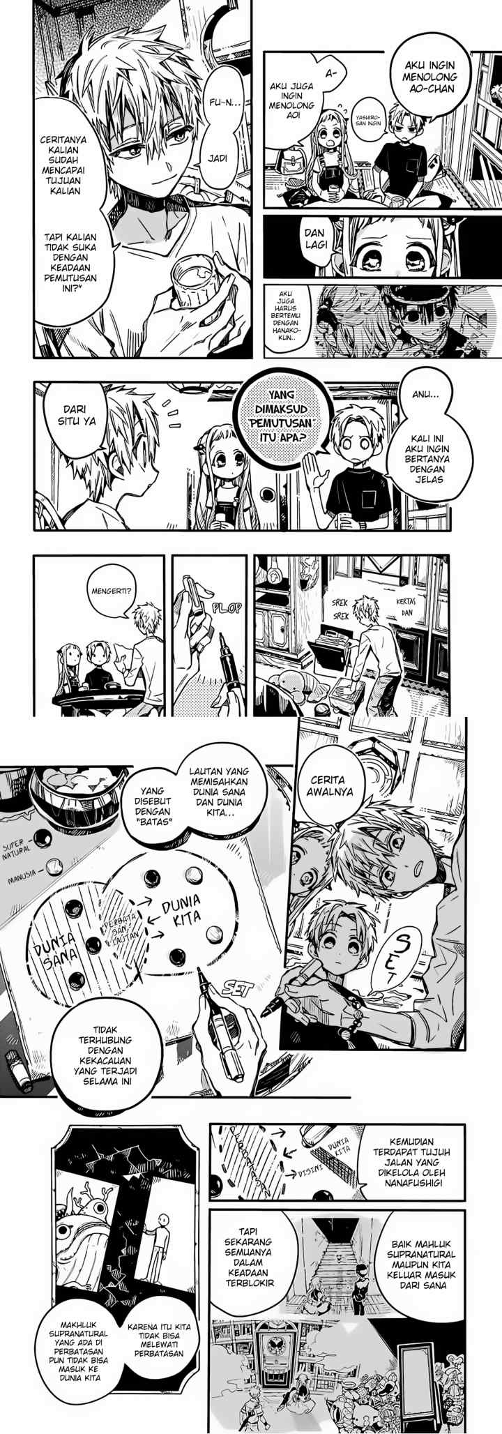 Jibaku Shounen Hanako-kun chapter 73 halaman 5