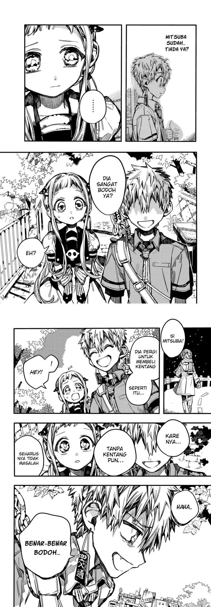 Jibaku Shounen Hanako-kun chapter 75 halaman 4