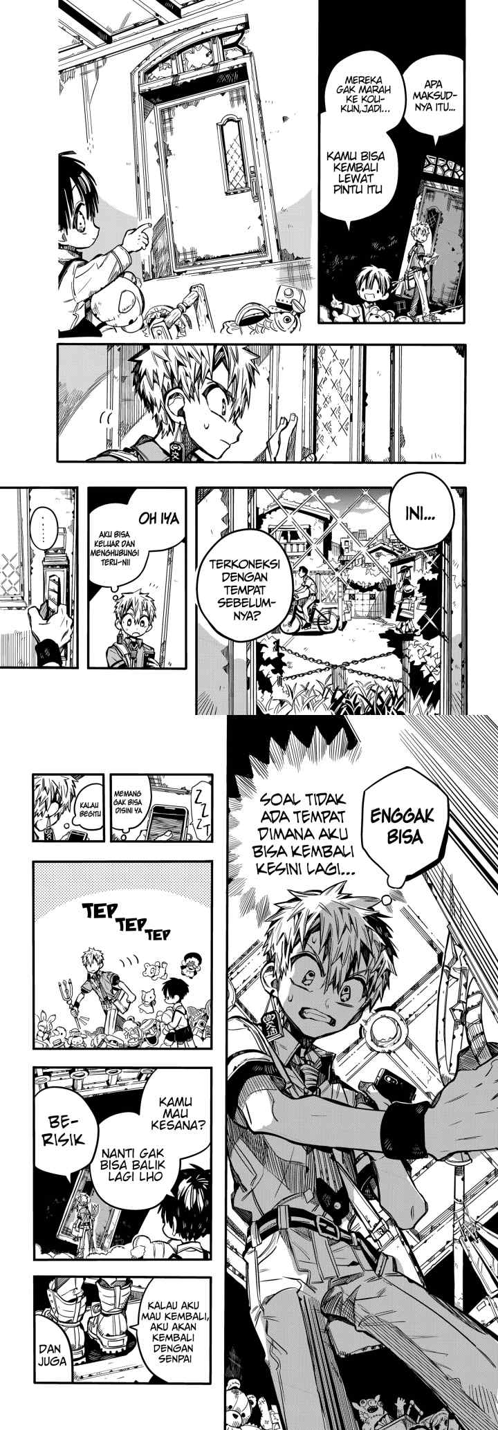 Jibaku Shounen Hanako-kun chapter 76 halaman 9
