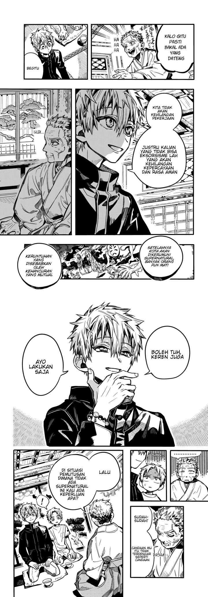 Jibaku Shounen Hanako-kun chapter 79 halaman 4