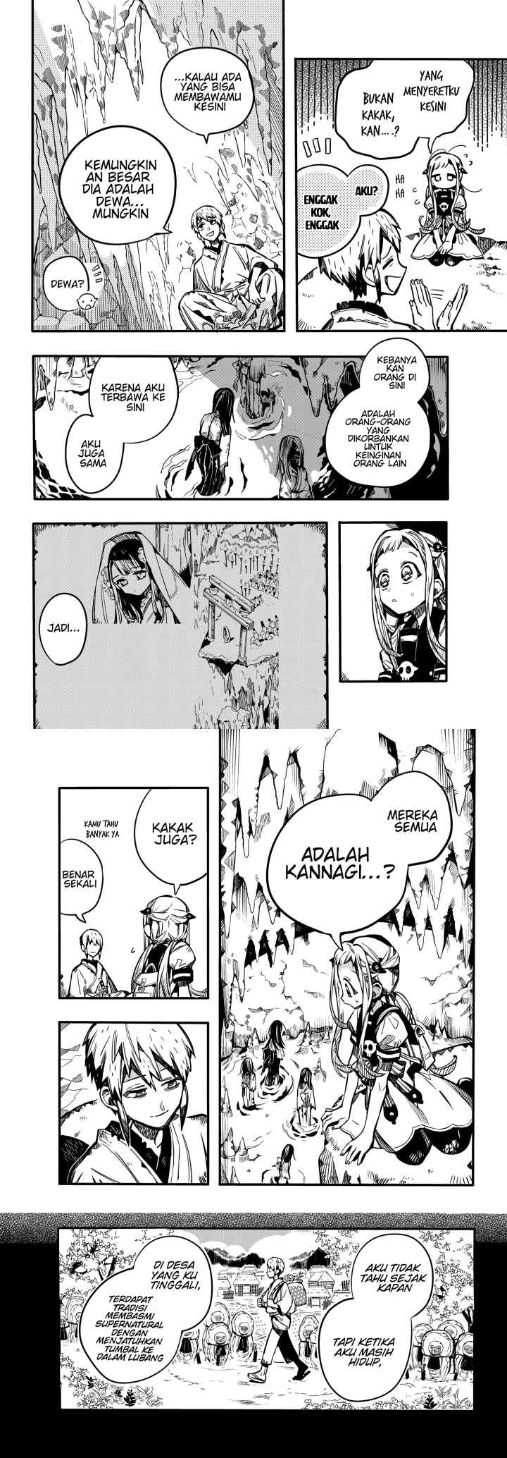 Jibaku Shounen Hanako-kun chapter 80 halaman 8