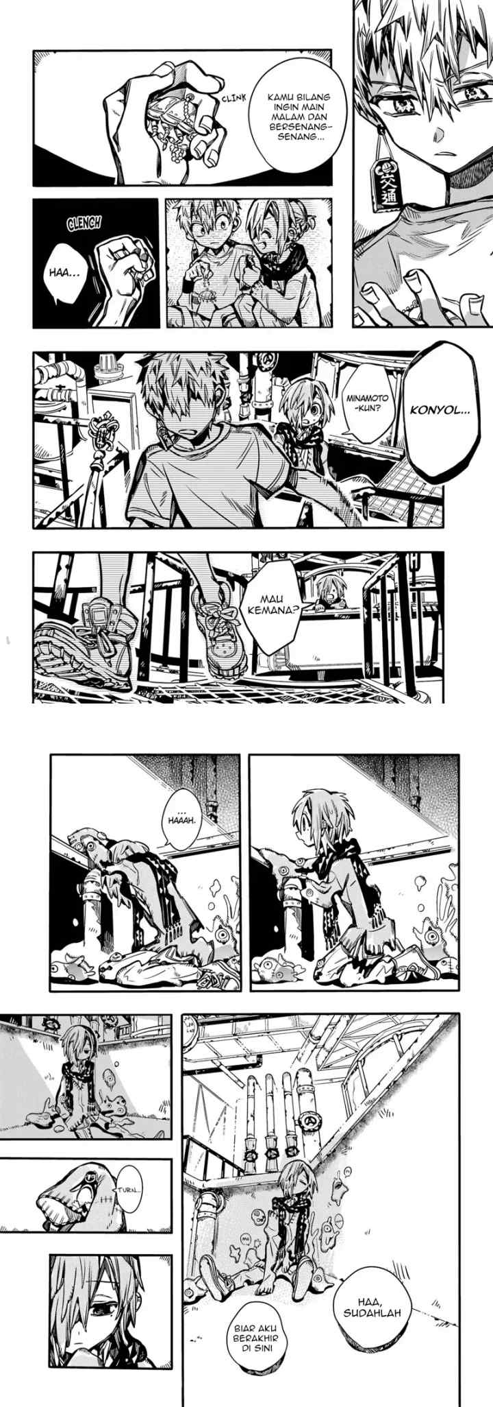 Jibaku Shounen Hanako-kun chapter 99 halaman 9
