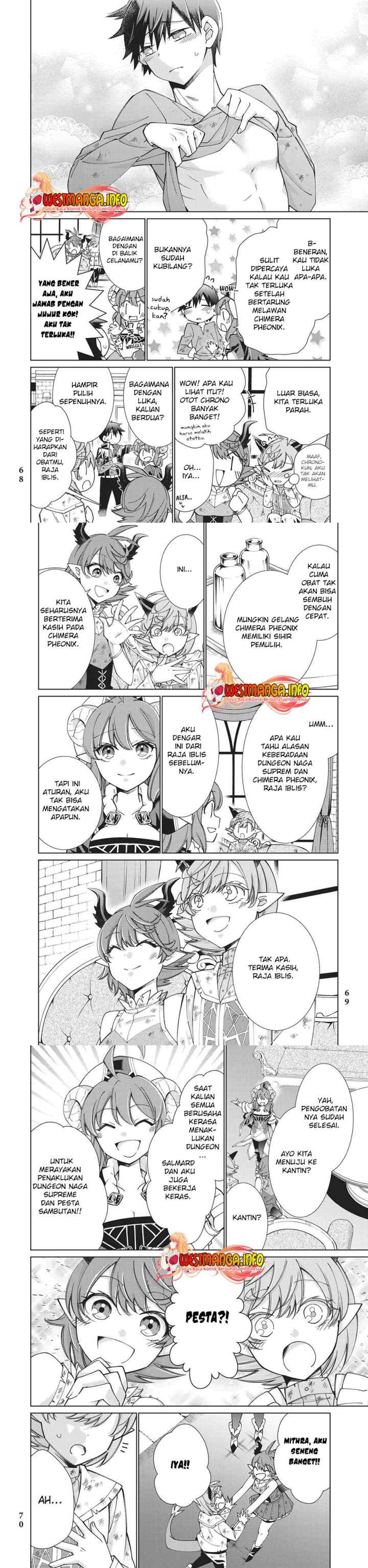 Jishou! Heibon Mazoku no Eiyuu Life: B-kyuu Mazoku nano ni Cheat Dungeon wo Tsukutteshimatta Kekka chapter 41 halaman 11