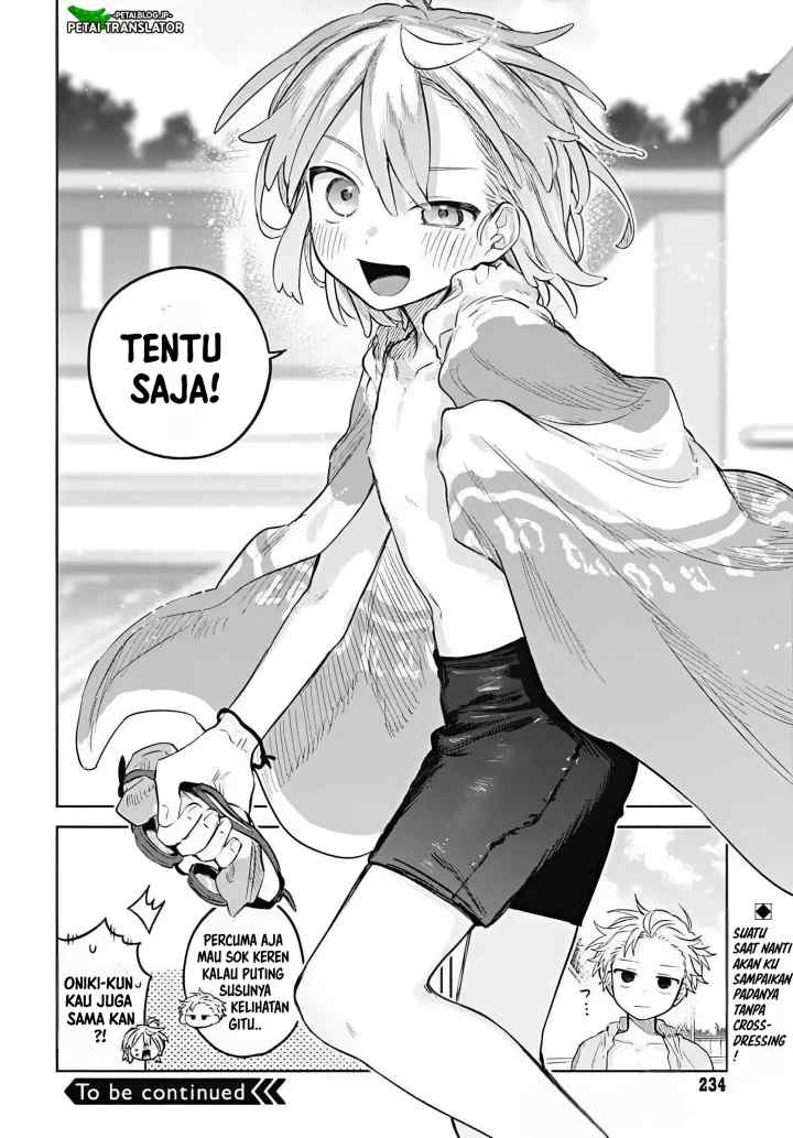 Josou Danshi wa Skirt wo Nugitai! chapter 14 halaman 10