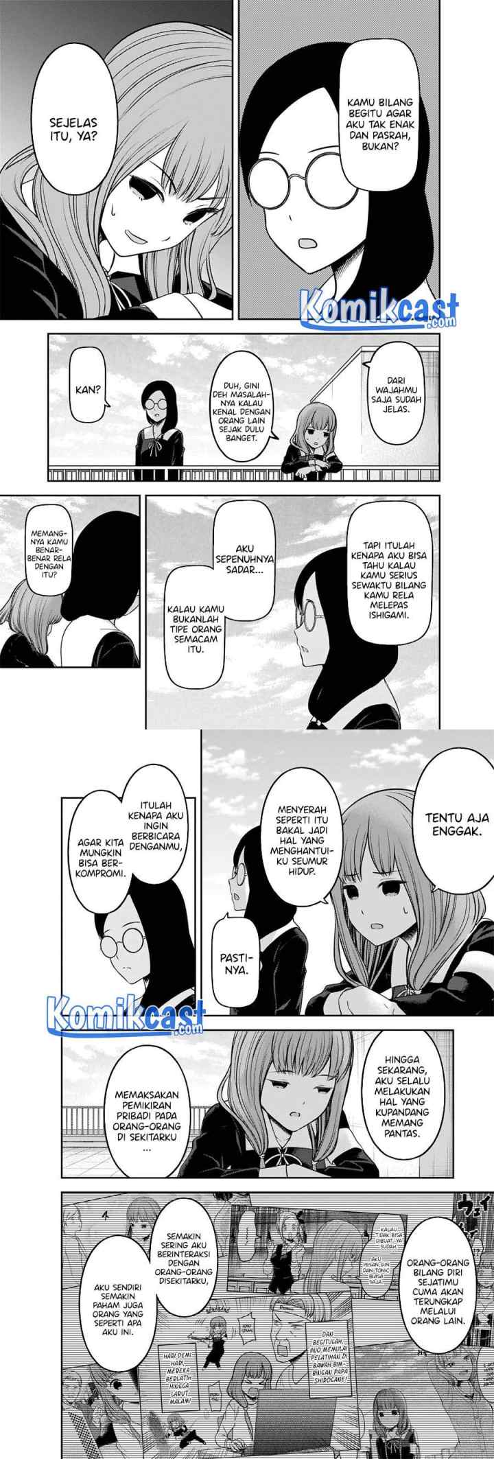 Kaguya-sama wa Kokurasetai: Tensai-tachi no Renai Zunousen chapter 234 halaman 7