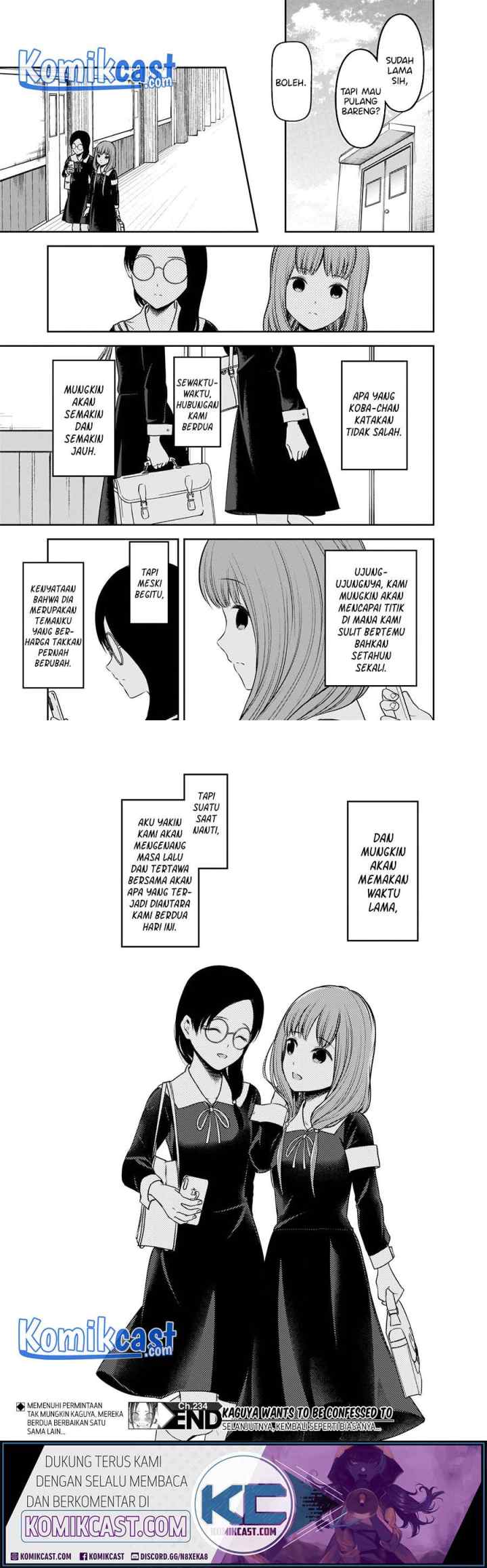 Kaguya-sama wa Kokurasetai: Tensai-tachi no Renai Zunousen chapter 234 halaman 10