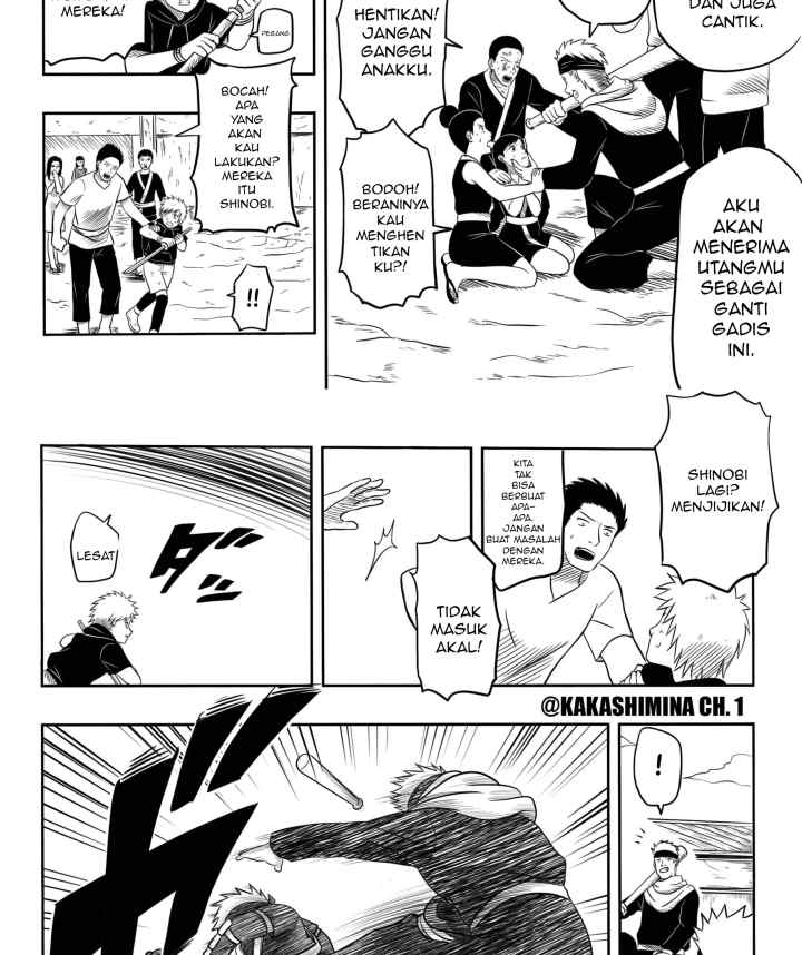 Kakashi x Mina: Gaiden chapter 1 halaman 16