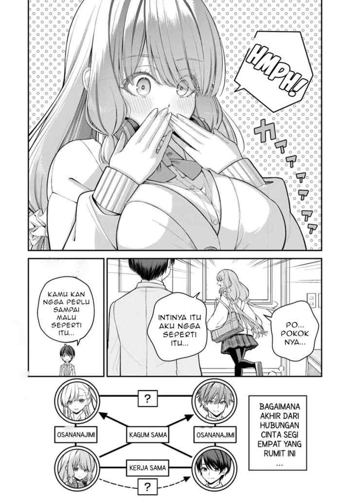 Kanojo ni shitai Joshi Ichii, no Tonari de Mitsuketa Amari-chan chapter 0 halaman 9