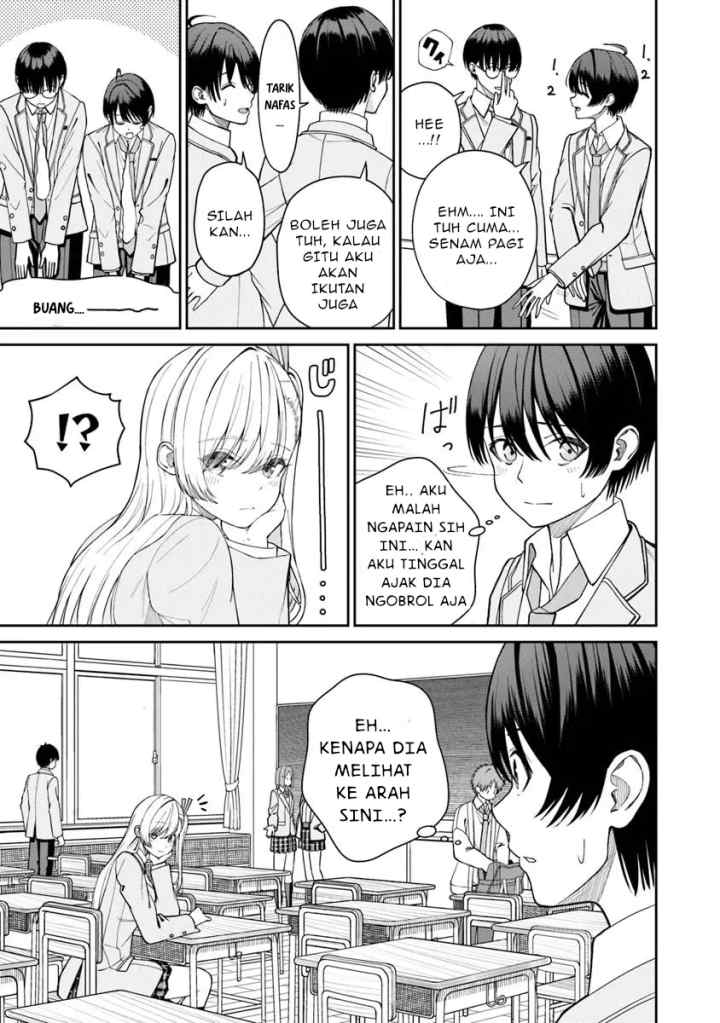 Kanojo ni shitai Joshi Ichii, no Tonari de Mitsuketa Amari-chan chapter 2.1 halaman 8