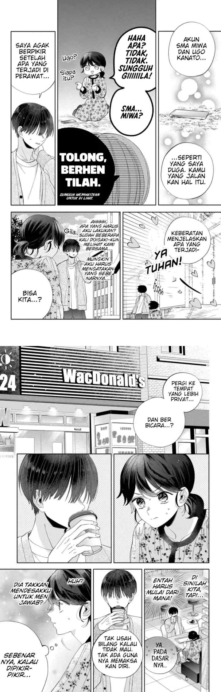 Kaodake ja Suki ni Narimasen chapter 7 halaman 4