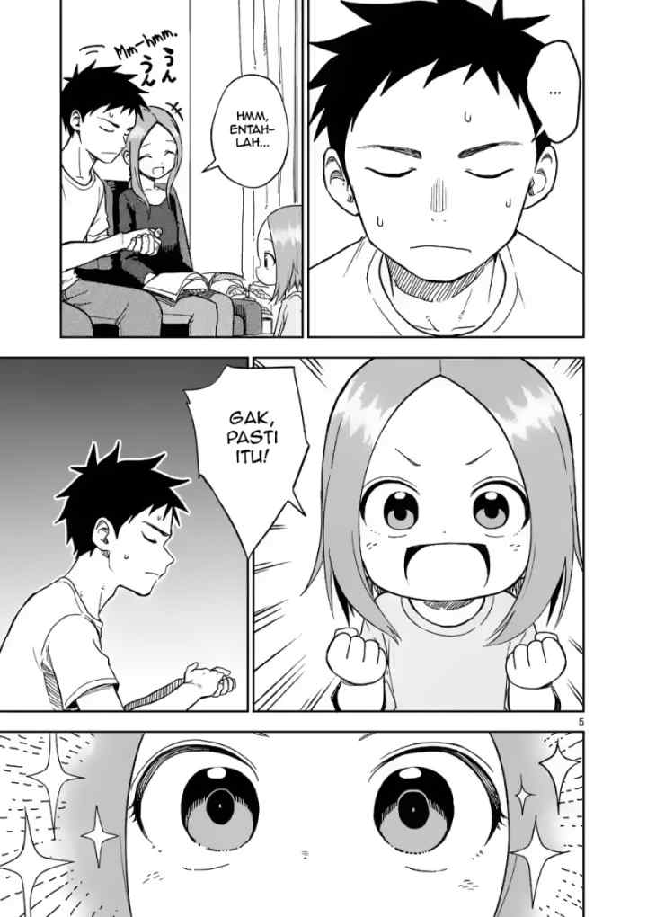 Karakai Jouzu no (Moto) Takagi-san chapter 157 halaman 5