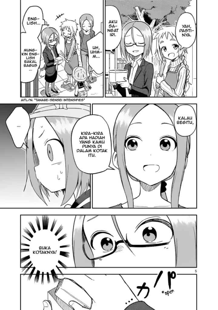 Karakai Jouzu no (Moto) Takagi-san chapter 160 halaman 5