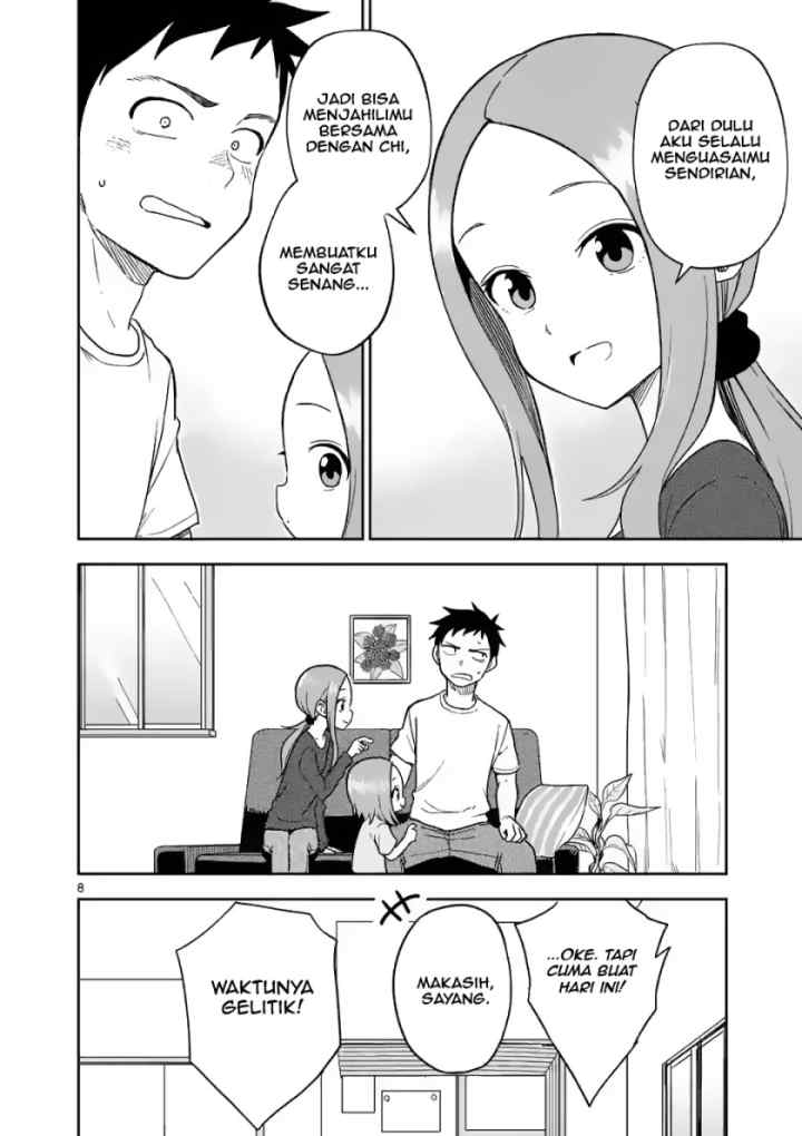 Karakai Jouzu no (Moto) Takagi-san chapter 161 halaman 8
