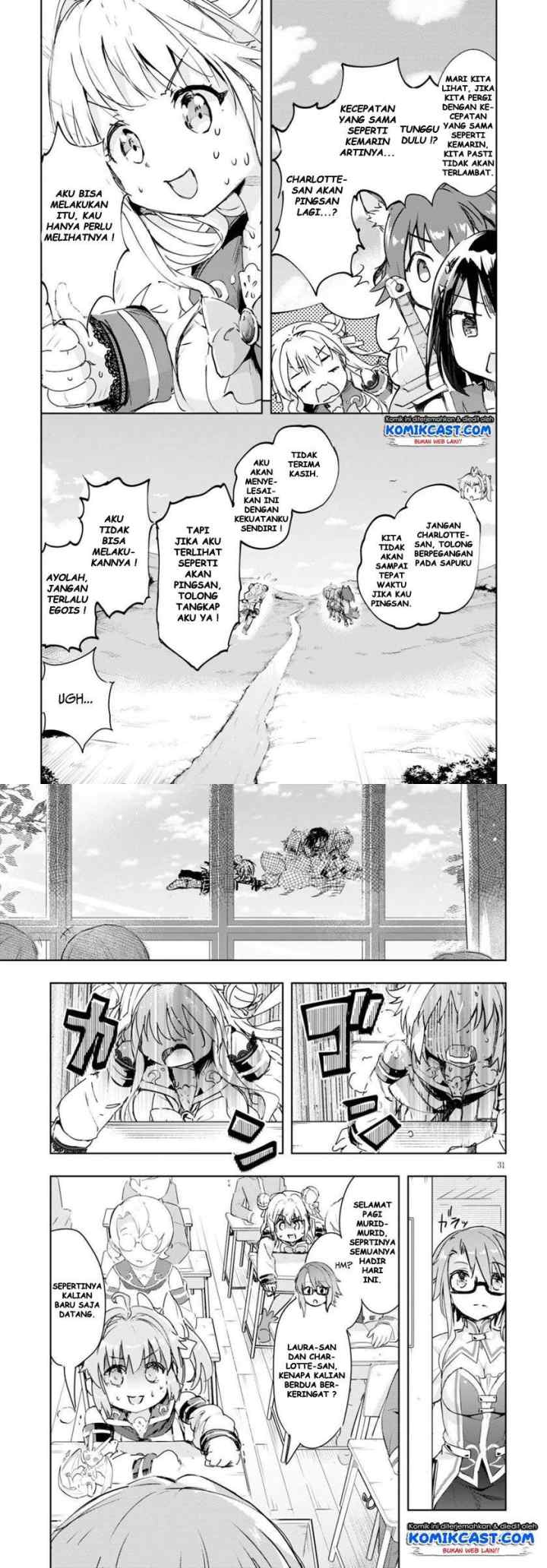 Kenshi o Mezashite Nyugaku Shitanoni Maho Tekisei 9999 Nandesukedo!? chapter 38 halaman 16