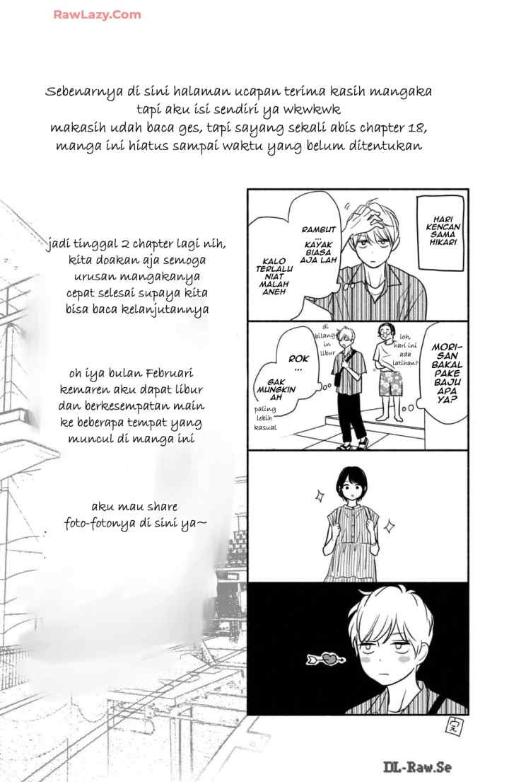 Kimi no Yokogao o Miteita chapter 16.5 halaman 4