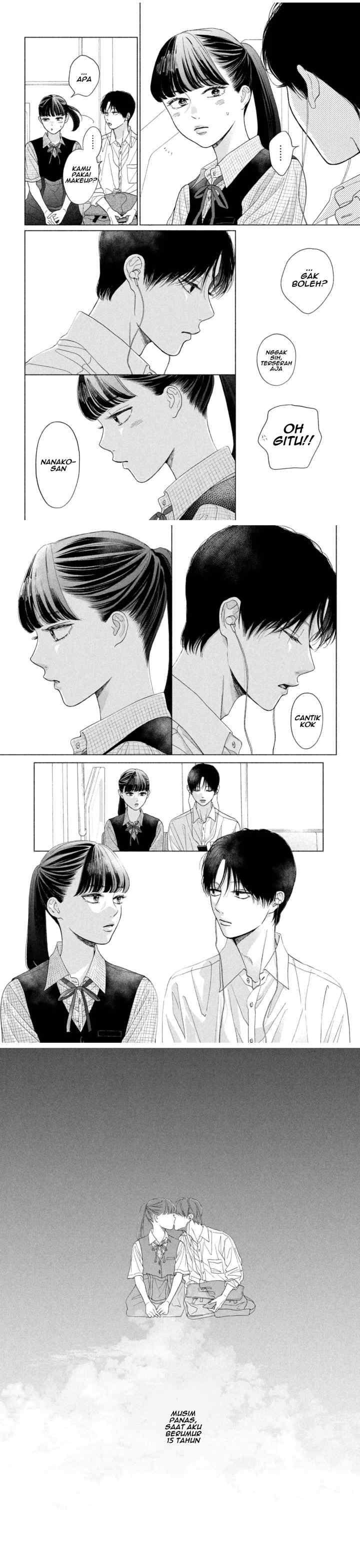 Kimi no Yokogao o Miteita chapter 17 halaman 8