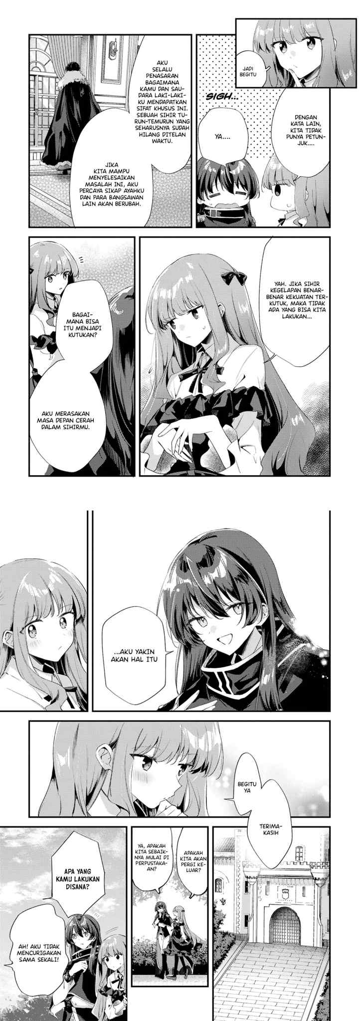 Kiraware Majo Reijou to Dansou Ouji no Kon'yaku chapter 9 halaman 4