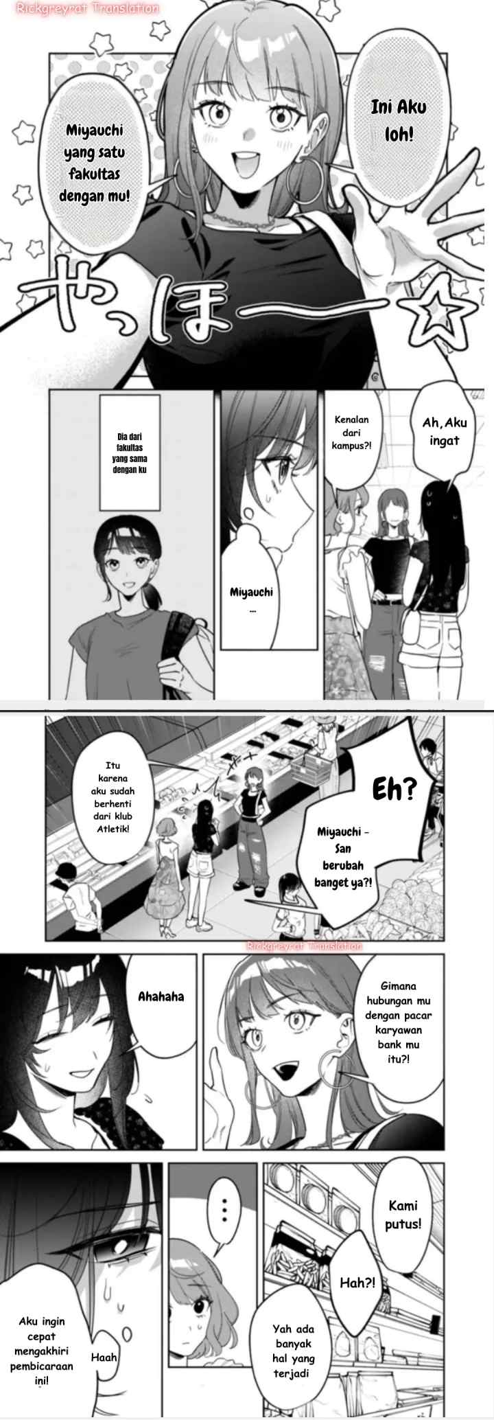 Koko Jidai ni Gomandatta Jou sama to no Dousei Seikatsu wa Igaito Igokochi ga Warukunai chapter 21 halaman 8