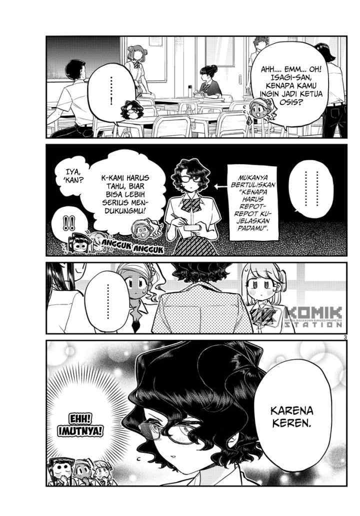 Komi-san wa Komyushou Desu chapter 200 halaman 4
