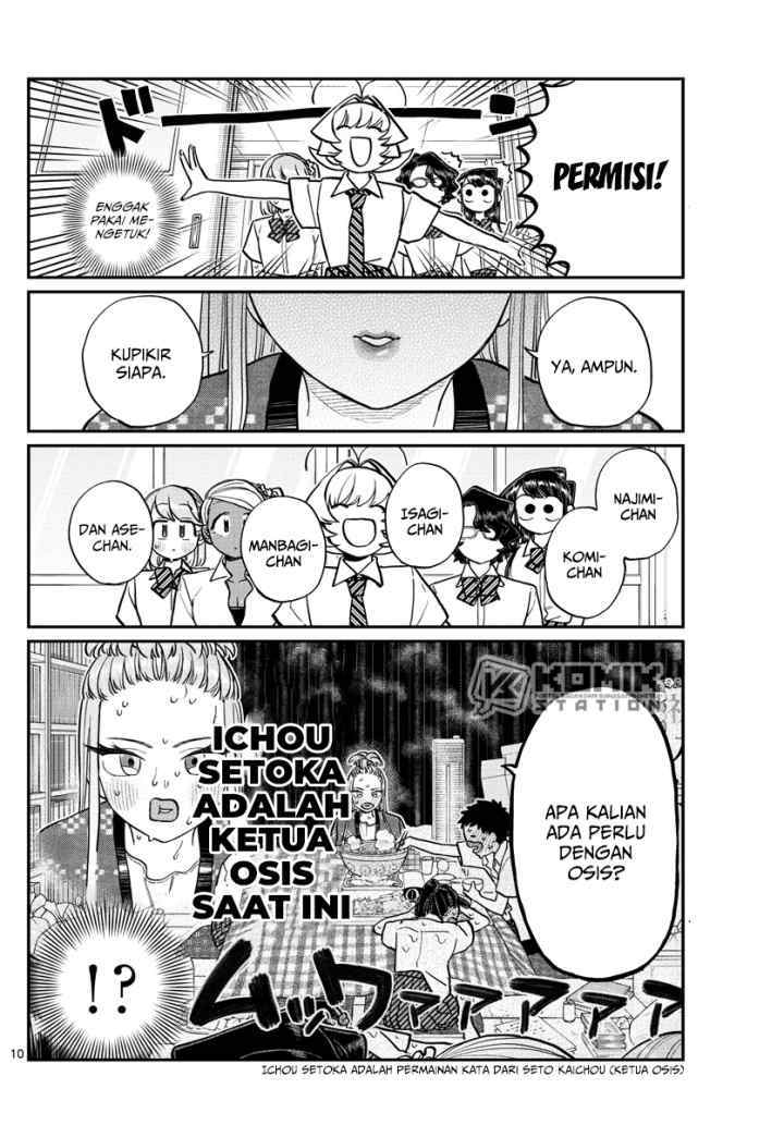 Komi-san wa Komyushou Desu chapter 200 halaman 11