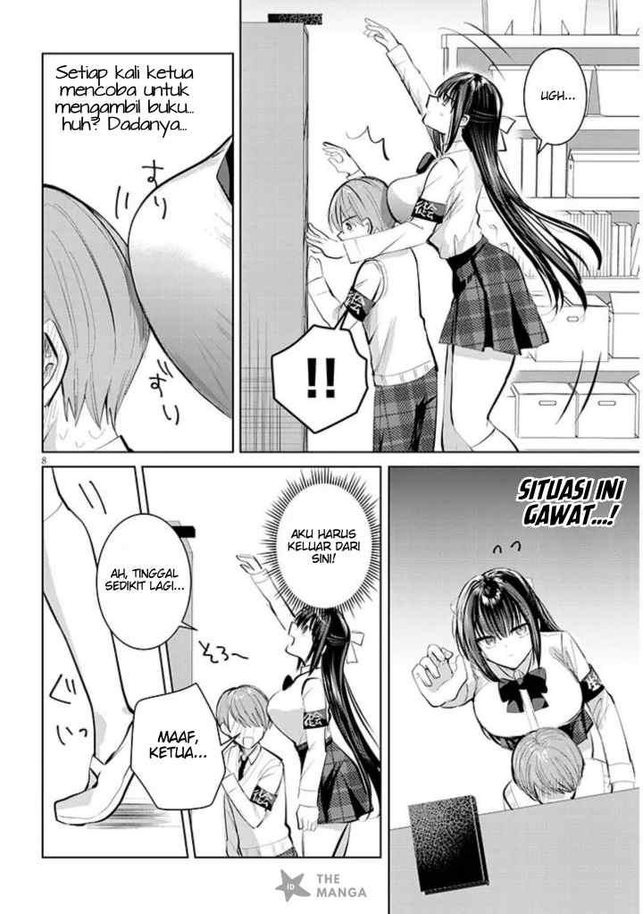 Kotowarenai Kaichou wa Tomoe-kun ni Dake shite Agetai chapter 10 halaman 9