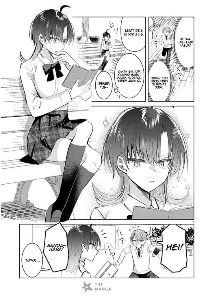 Kotowarenai Kaichou wa Tomoe-kun ni Dake shite Agetai chapter 9 halaman 4