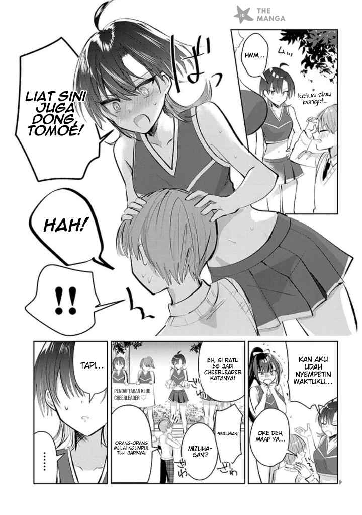 Kotowarenai Kaichou wa Tomoe-kun ni Dake shite Agetai chapter 9 halaman 10