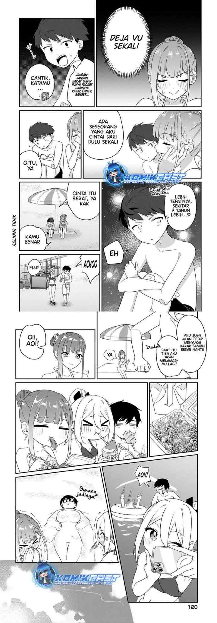 Kutabire Salarymen no Ore, 7nenburi ni Saikai shita Bishoujo JK to Dosei wo Hajimaru chapter 7.5 halaman 8