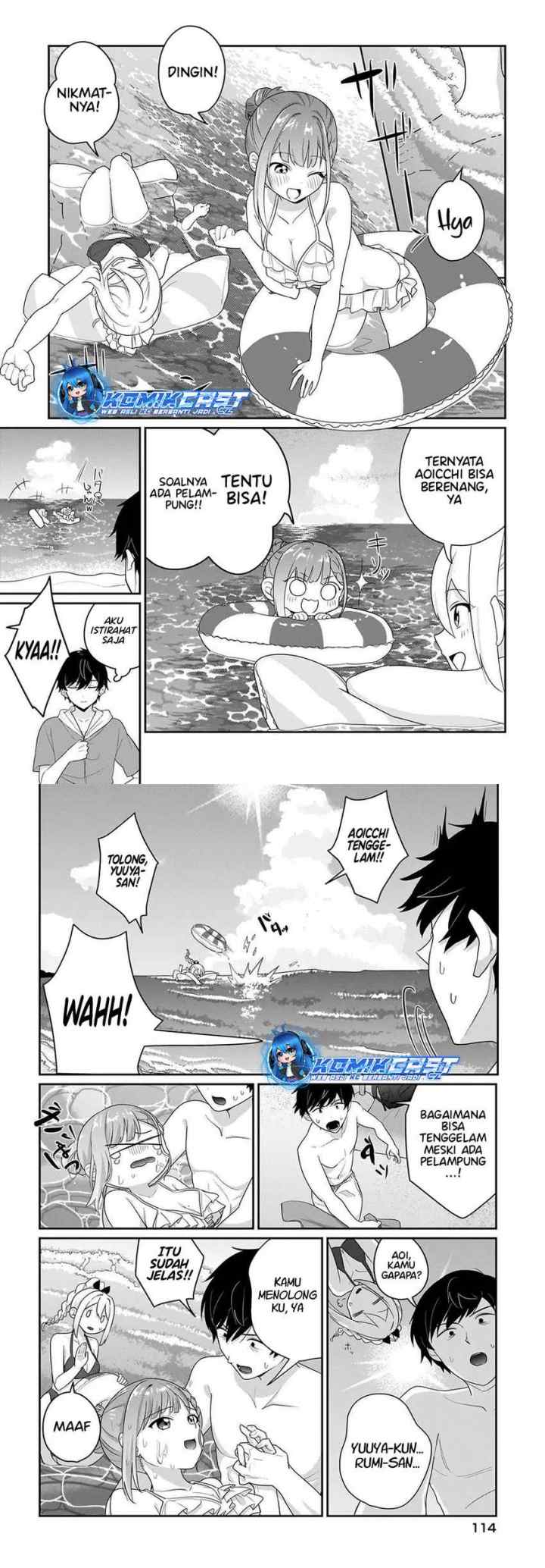 Kutabire Salarymen no Ore, 7nenburi ni Saikai shita Bishoujo JK to Dosei wo Hajimaru chapter 7.5 halaman 5